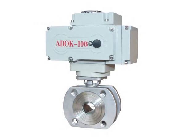 电动超V口薄型球阀